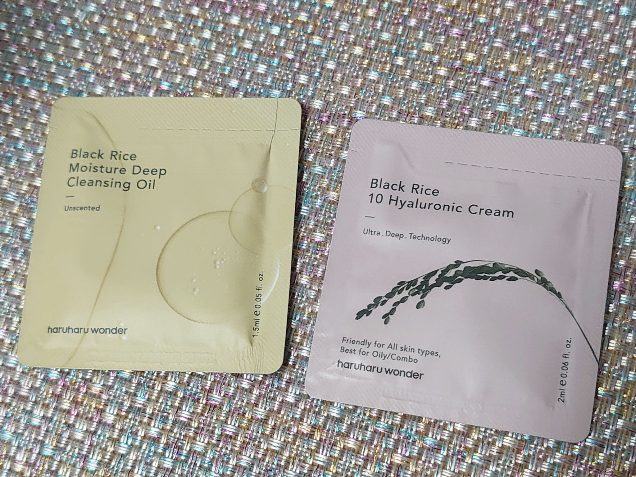 ブラックライスヒアルロニッククリーム/haruharu wonder/フェイスクリームを使ったクチコミ（1枚目）