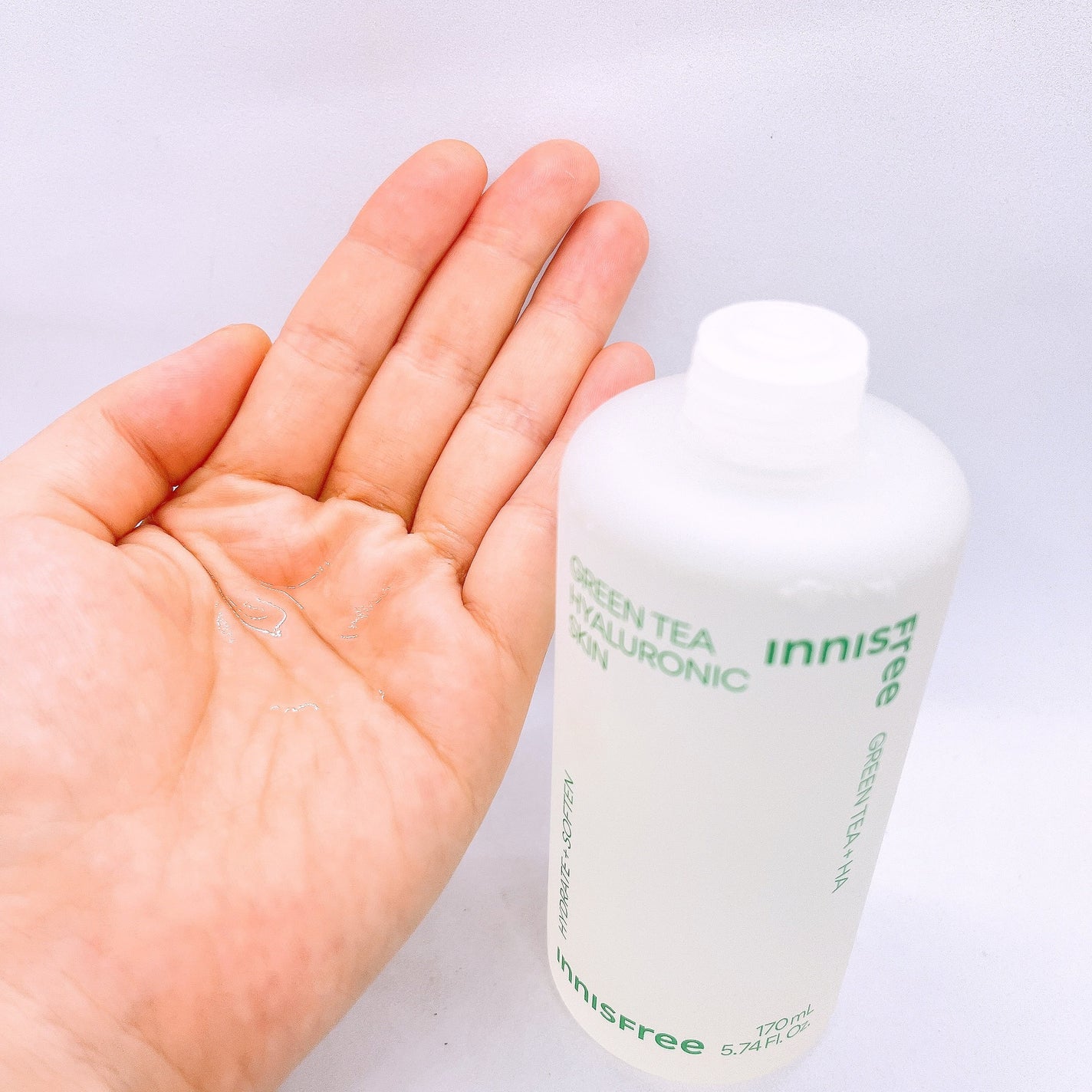 グリーンティー ヒアルロン スキン/innisfree/化粧水を使ったクチコミ(2枚目)