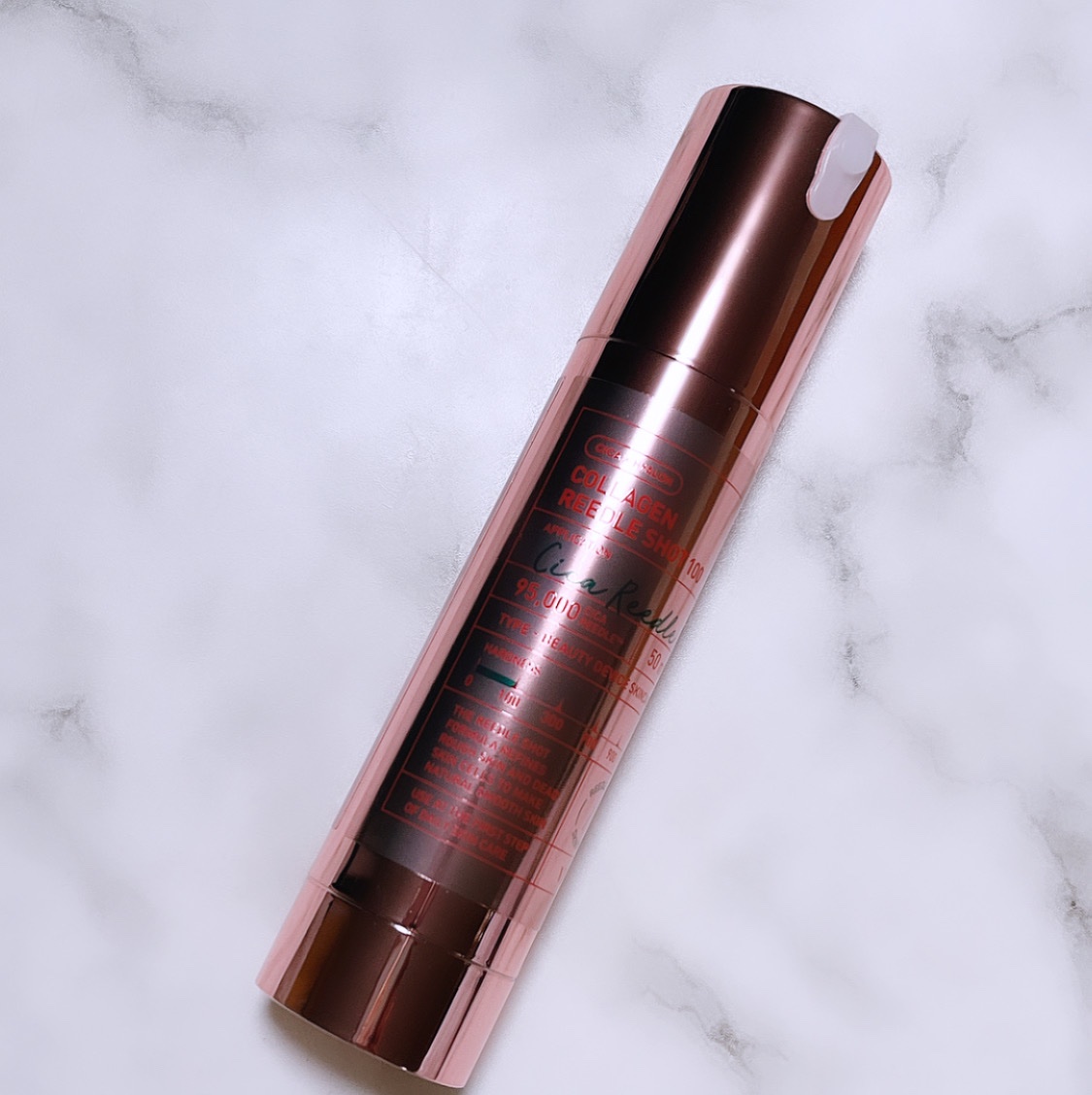 コラーゲンリードルショット100/VT/ブースター・導入液を使ったクチコミ（1枚目）