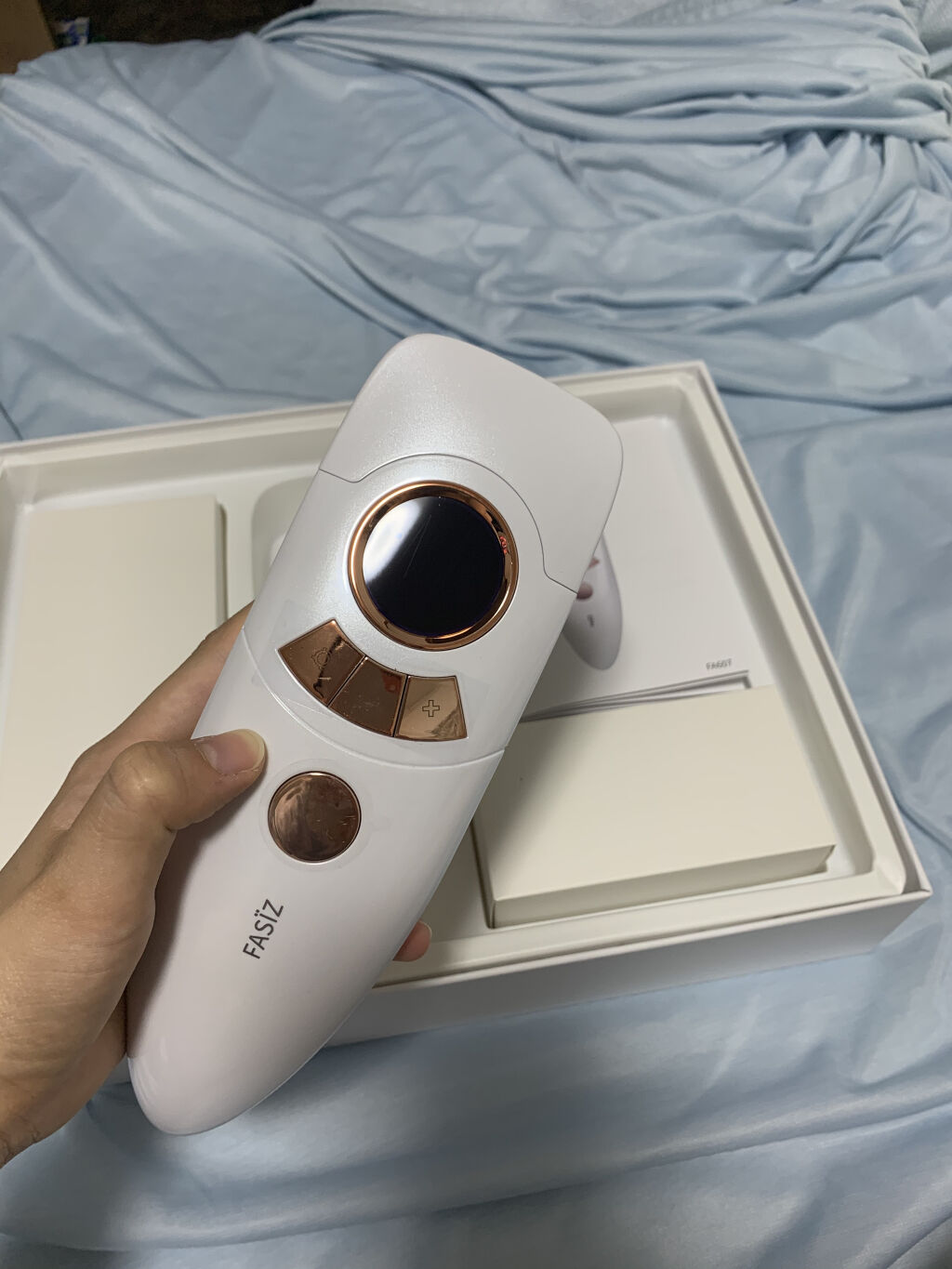 FASIZ607C IPL光脱毛器/FASIZ/家庭用脱毛器を使ったクチコミ（2枚目）