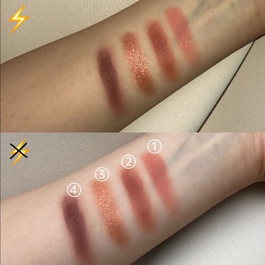 レブロン カラーステイ デイ トゥ ナイト アイシャドウ クアッド/REVLON/パウダーアイシャドウを使ったクチコミ（3枚目）