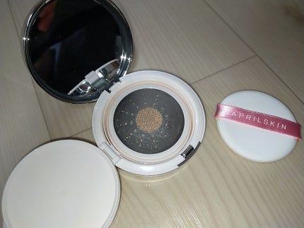 超スリムクッション/APRILSKIN/クッションファンデーションを使ったクチコミ(2枚目)