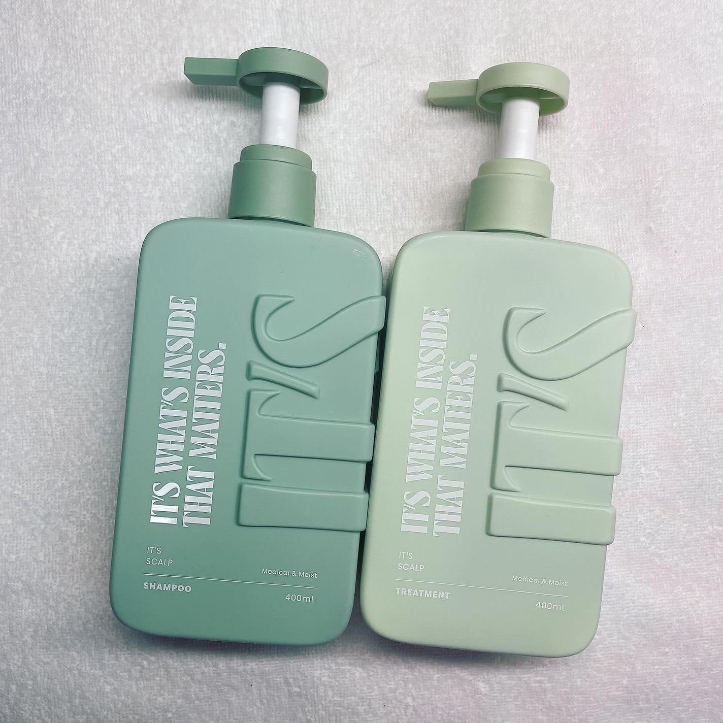 薬用スカルプ メディカルモイスト シャンプー/トリートメント/IT’S WHAT’S INSIDE THAT MATTERS./市販シャンプーを使ったクチコミ(1枚目)