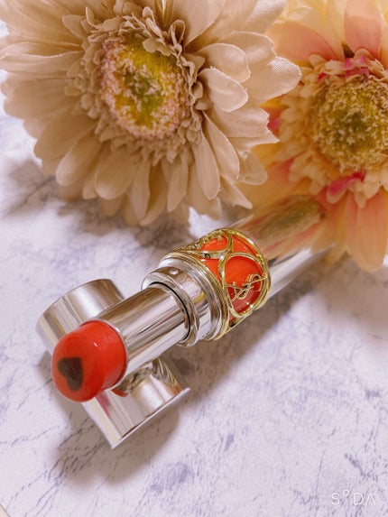 ヴォリュプテ プランプインカラー/YVES SAINT LAURENT BEAUTE/口紅を使ったクチコミ(2枚目)