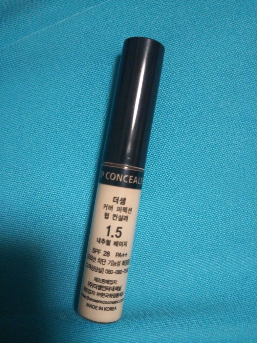 カバーパーフェクション チップコンシーラー/the SAEM/リキッドコンシーラーを使ったクチコミ(1枚目)