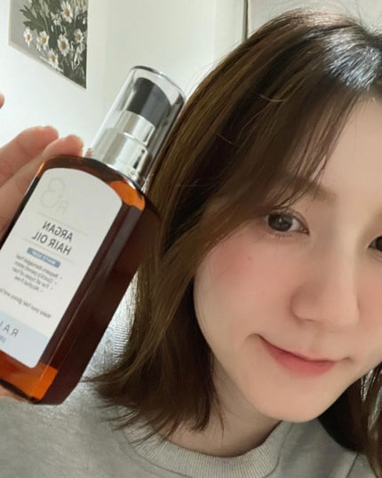 ライプ R3 アルガン ヘアオイル/RAIP/ヘアオイルを使ったクチコミ(4枚目)