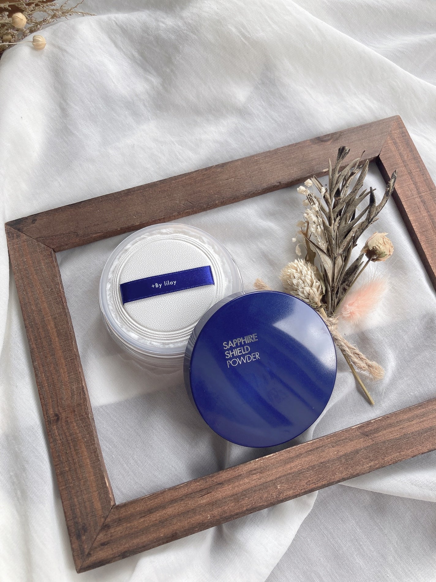 +By lilay サファイアシールドパウダー/LILAY/ルースパウダーを使ったクチコミ(1枚目)
