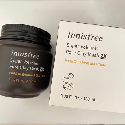 スーパーヴォルカニック ポア クレイマスク/innisfree/洗い流すパック・マスクを使ったクチコミ(2枚目)