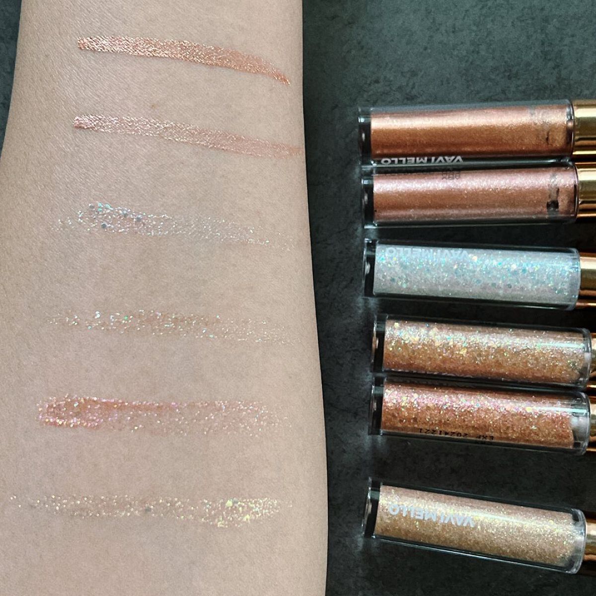 トゥインクルグリッター/VAVI MELLO/グリッターを使ったクチコミ（3枚目）