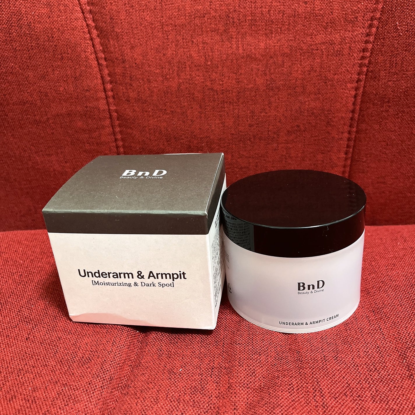 BnDアンダーアームクリーム(ボディクリーム)/BnD/デリケートゾーンケアを使ったクチコミ(2枚目)