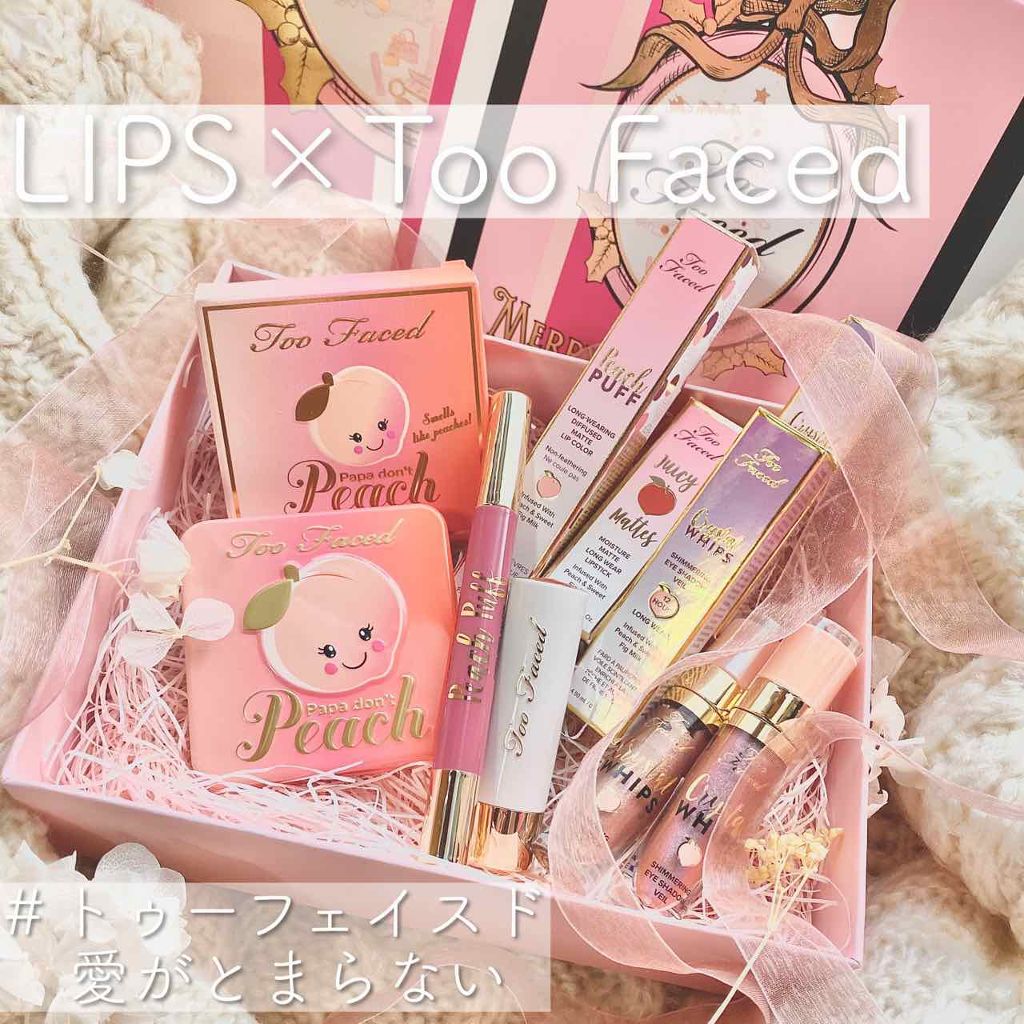 パパドントピーチ インフューズド チーク/Too Faced/パウダーチークを使ったクチコミ(1枚目)