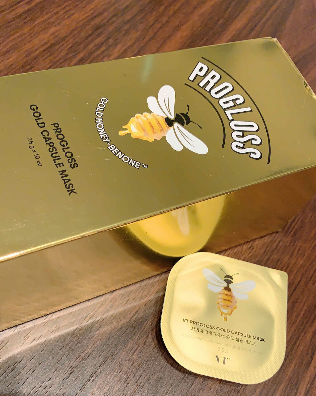 プログロス カプセルマスク/VT/洗い流すパック・マスクを使ったクチコミ（1枚目）