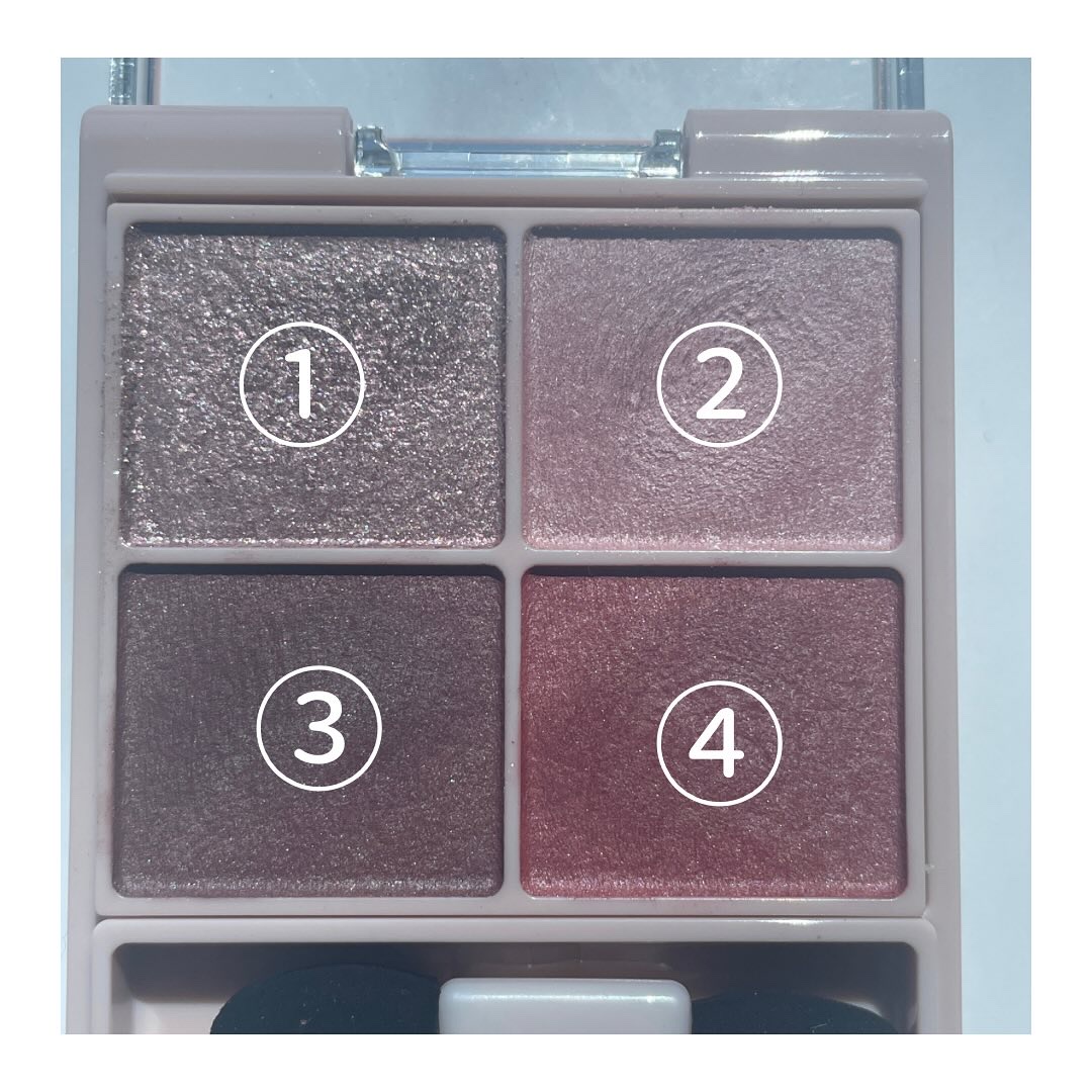 シルキースフレアイズ（マットタイプ）/キャンメイク/アイシャドウパレットを使ったクチコミ（2枚目）