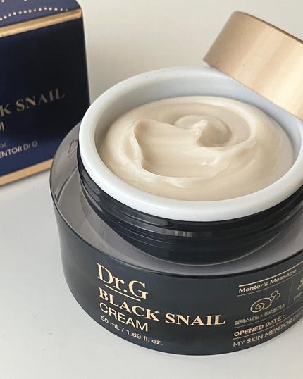 ブラックスネイル クリーム/Dr.G/フェイスクリームを使ったクチコミ(1枚目)