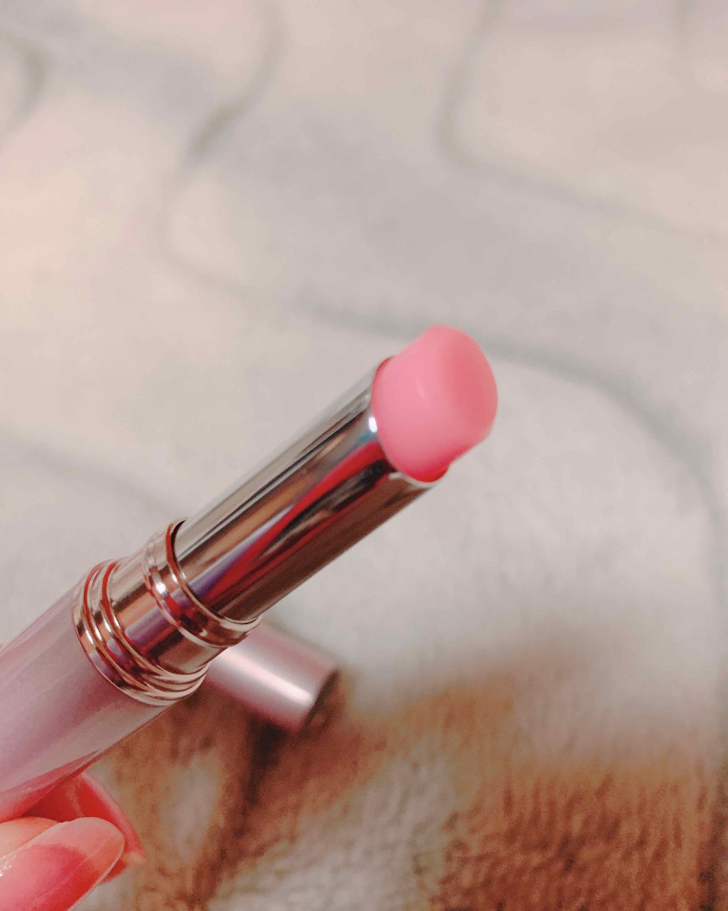 サクラヴェールリップ/パラドゥ/リップクリームを使ったクチコミ(4枚目)