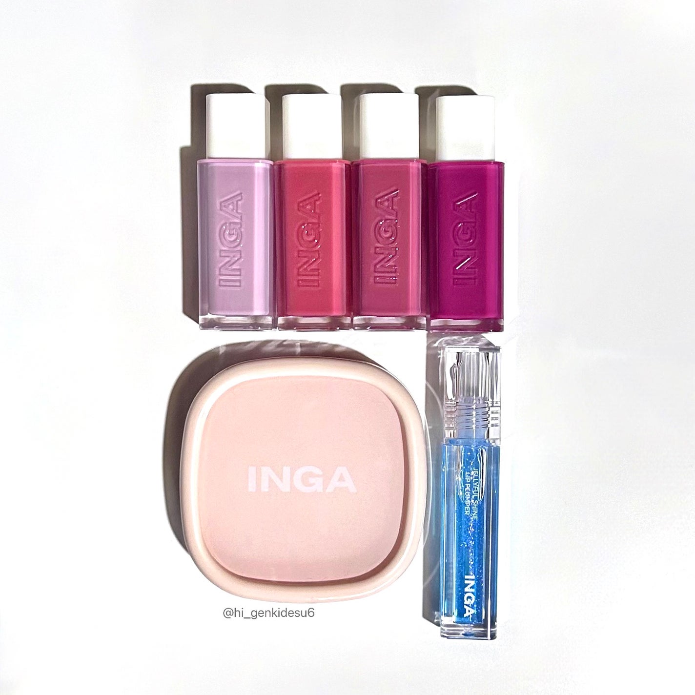 ウォーターグローリップティント/INGA/リップティントを使ったクチコミ(1枚目)
