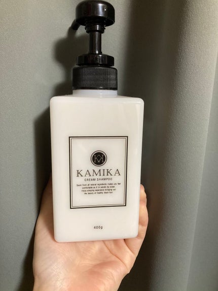 黒髪クリームシャンプー/KAMIKA/シャンプー・コンディショナーを使ったクチコミ(1枚目)