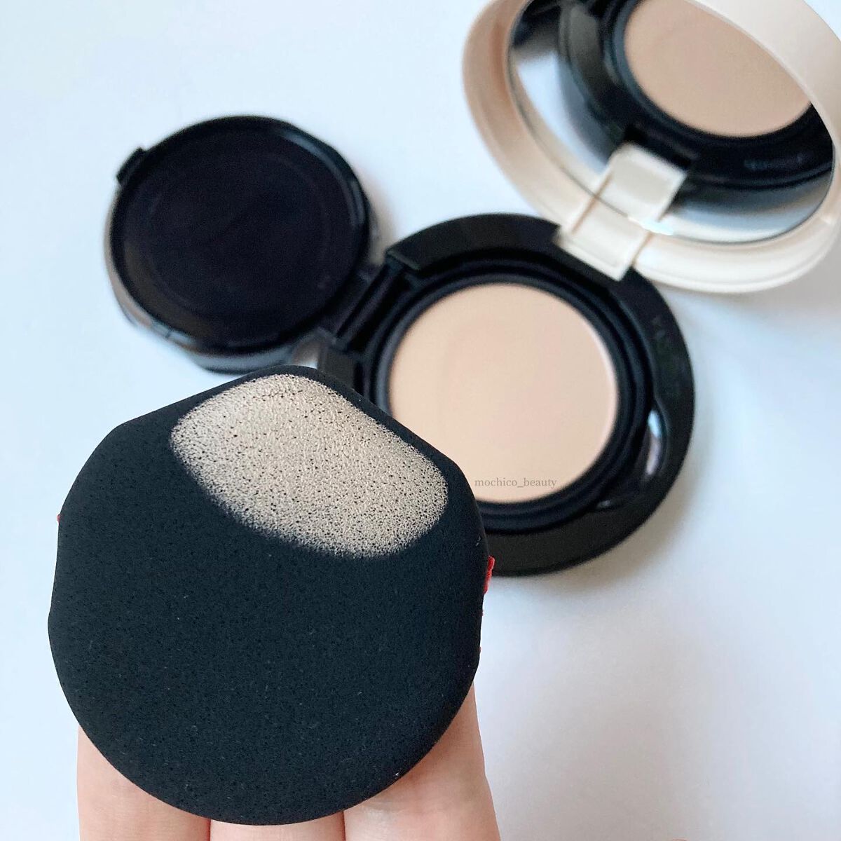 ドラマティッククッションジェリー/マキアージュ/クッションファンデーションを使ったクチコミ(5枚目)