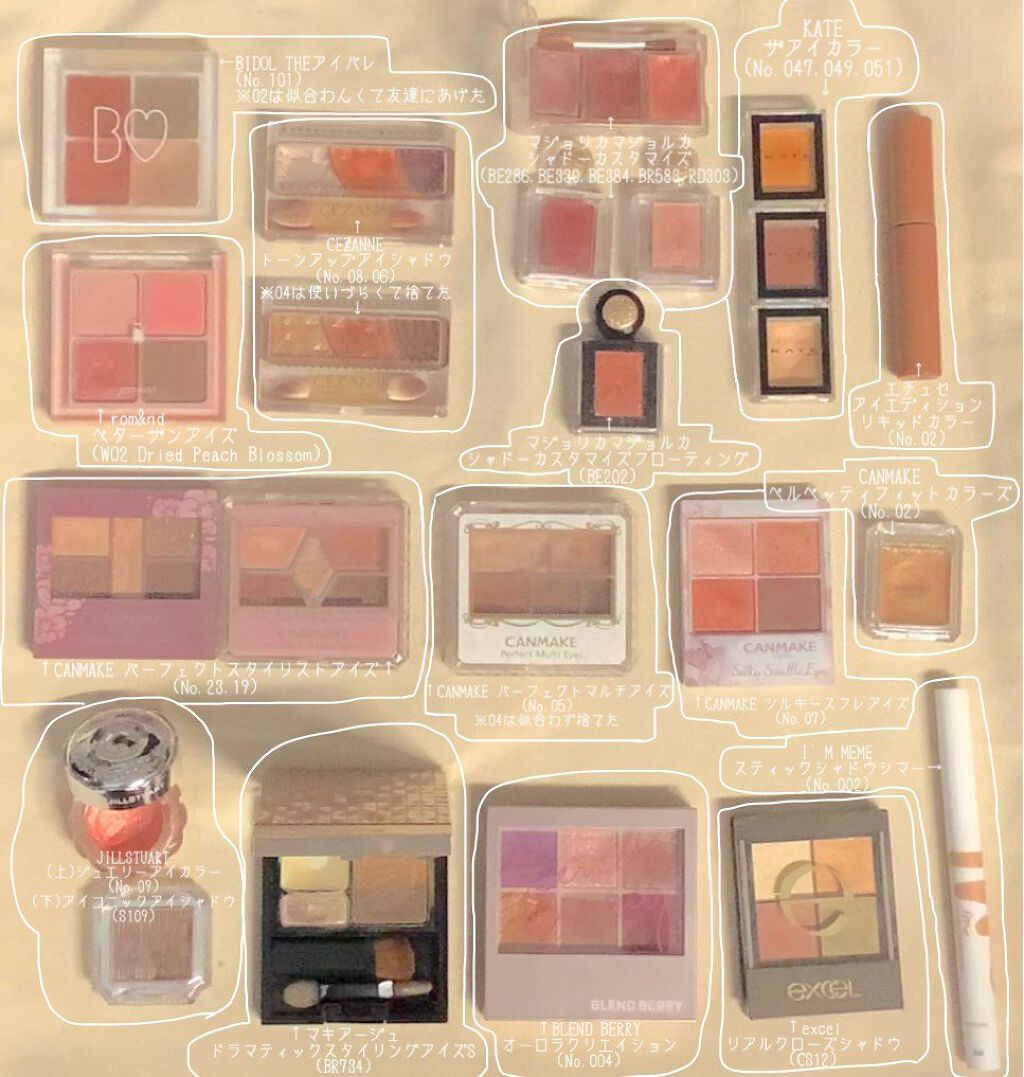 パーフェクトマルチアイズ/キャンメイク/アイシャドウパレットを使ったクチコミ（2枚目）