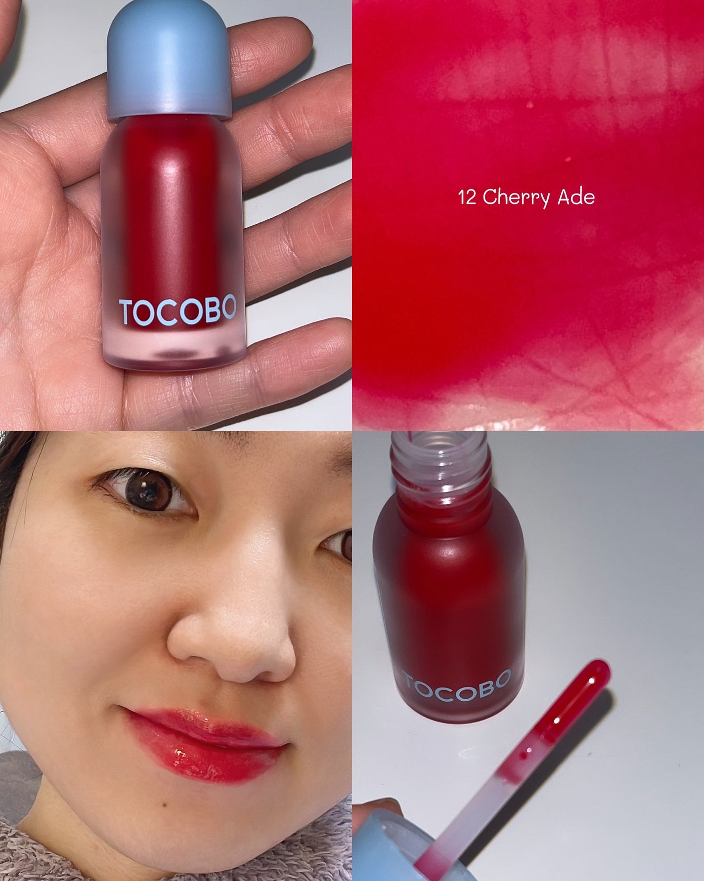 ジューシーベリープランピングリップオイル/TOCOBO/リップグロスを使ったクチコミ(8枚目)