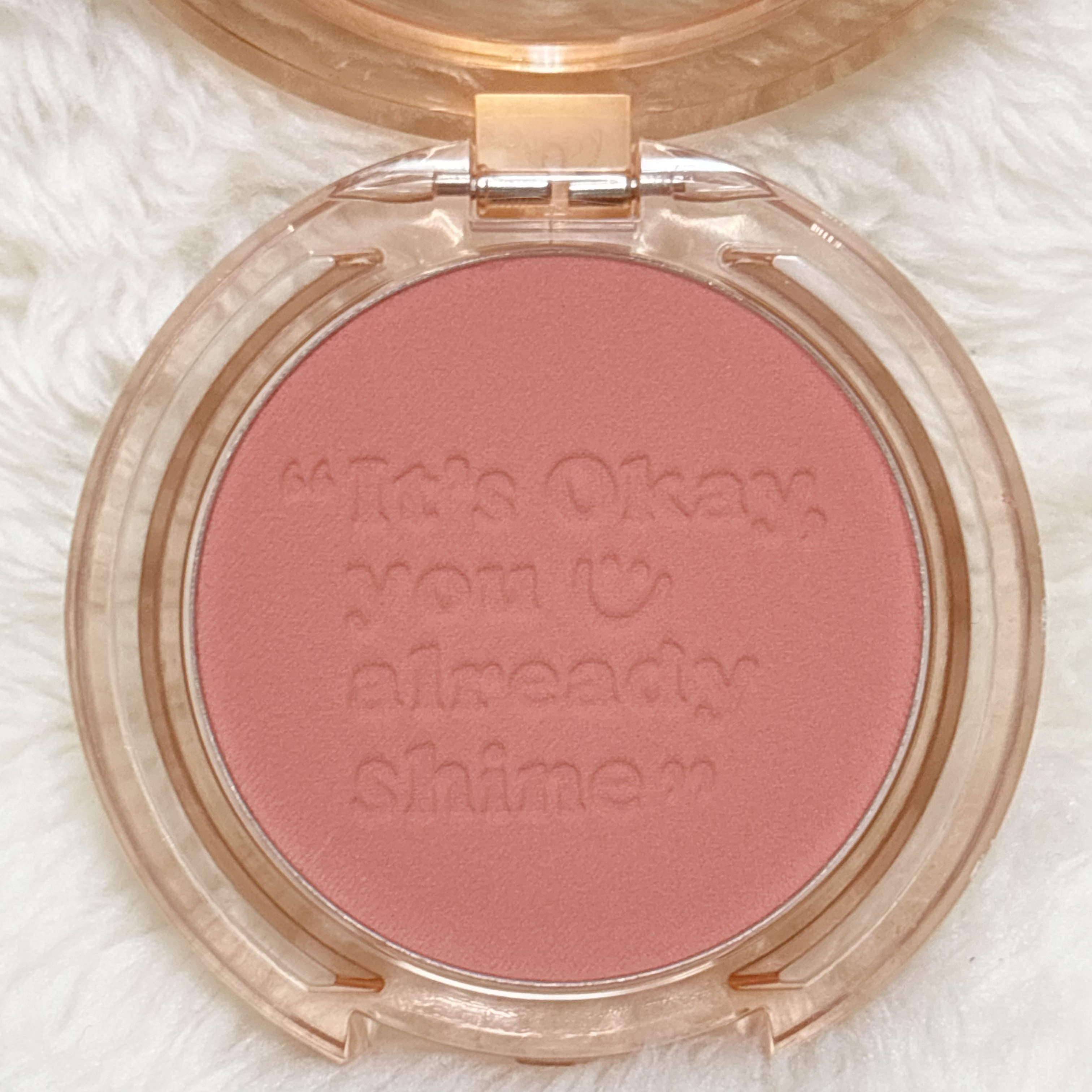 ピュア ブラッシュド サンシャイン チーク/PERIPERA/パウダーチークを使ったクチコミ（2枚目）