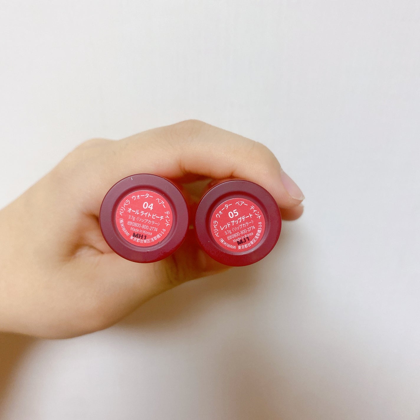 ウォーター ベアー ティント/PERIPERA/リップティントを使ったクチコミ(3枚目)