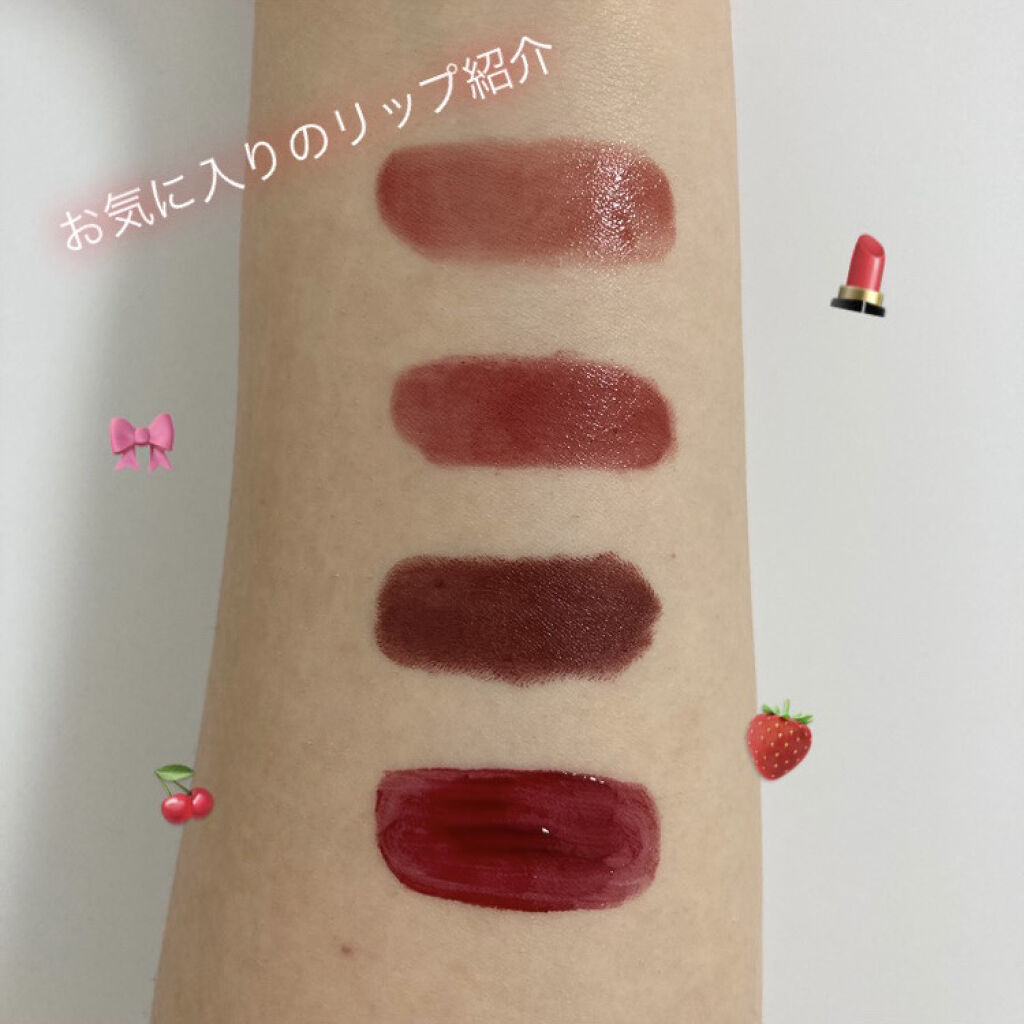 ラスティンググロスリップ/CEZANNE/口紅を使ったクチコミ（1枚目）