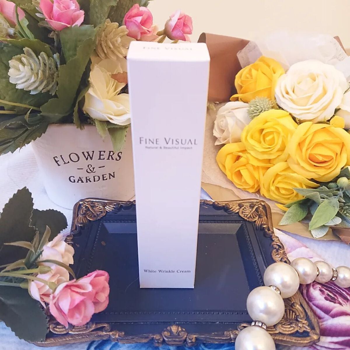 ホワイトリンクルクリーム/FINE VISUAL/フェイスクリームを使ったクチコミ(6枚目)