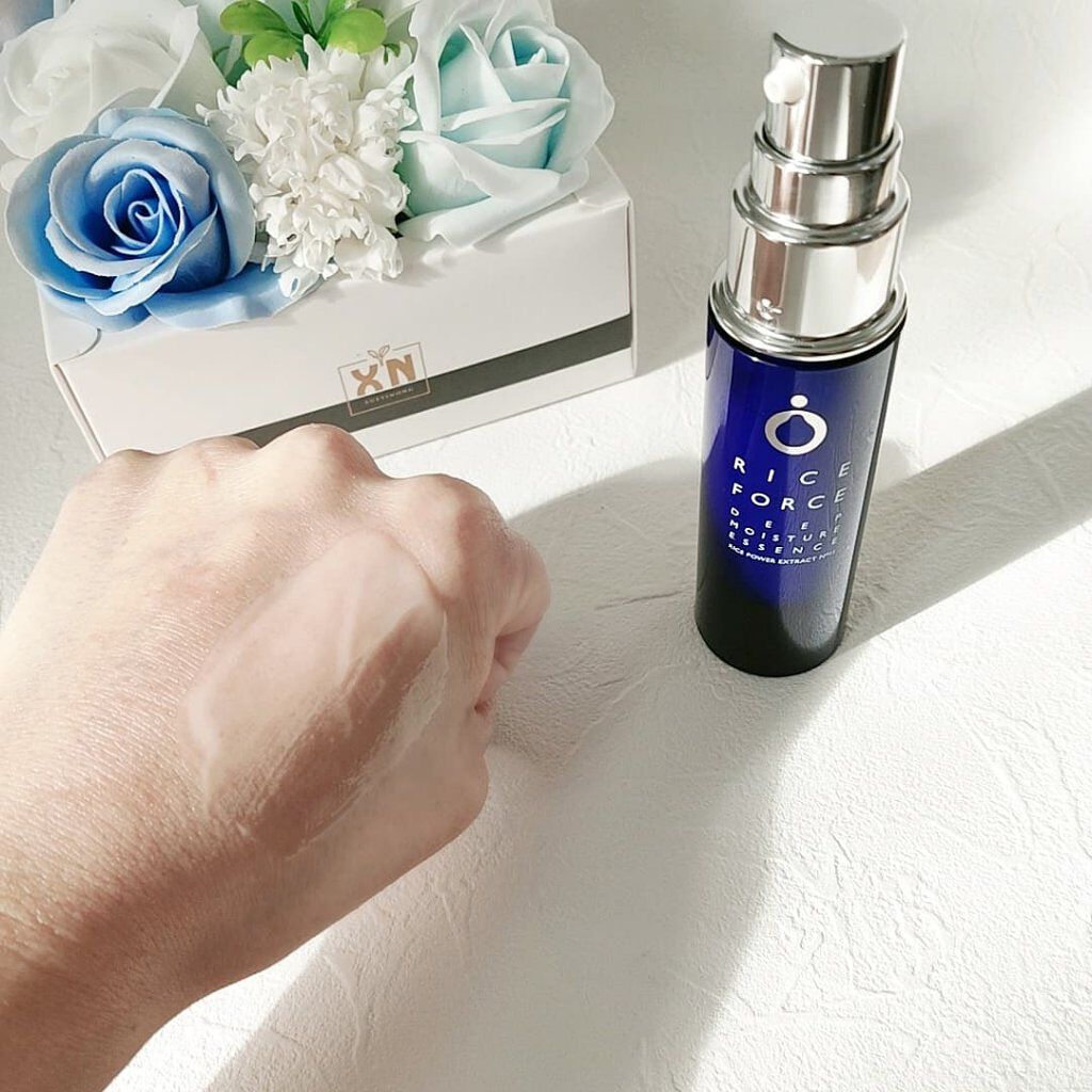 ディープモイスチュアエッセンス/ライスフォース/美容液を使ったクチコミ（3枚目）