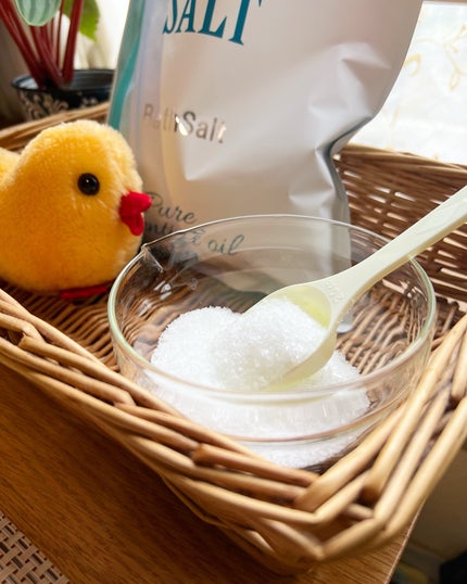 Epsom Salt (エプソムソルト) 国産(岡山県産)/EARTH CONSCIOUS (アースコンシャス)/無機塩系入浴剤を使ったクチコミ(5枚目)