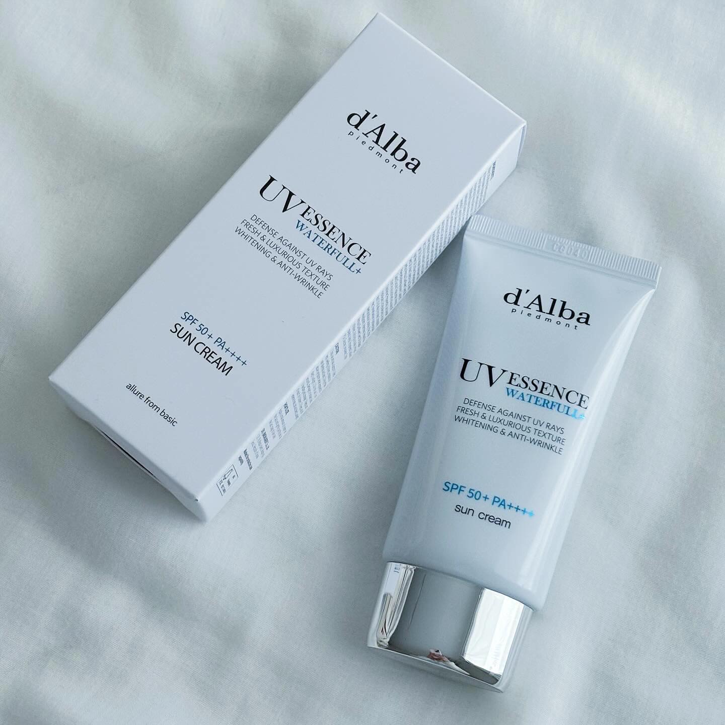 ダルバ ウォータフル エッセンス サンクリーム/ダルバ/日焼け止めクリームを使ったクチコミ（1枚目）