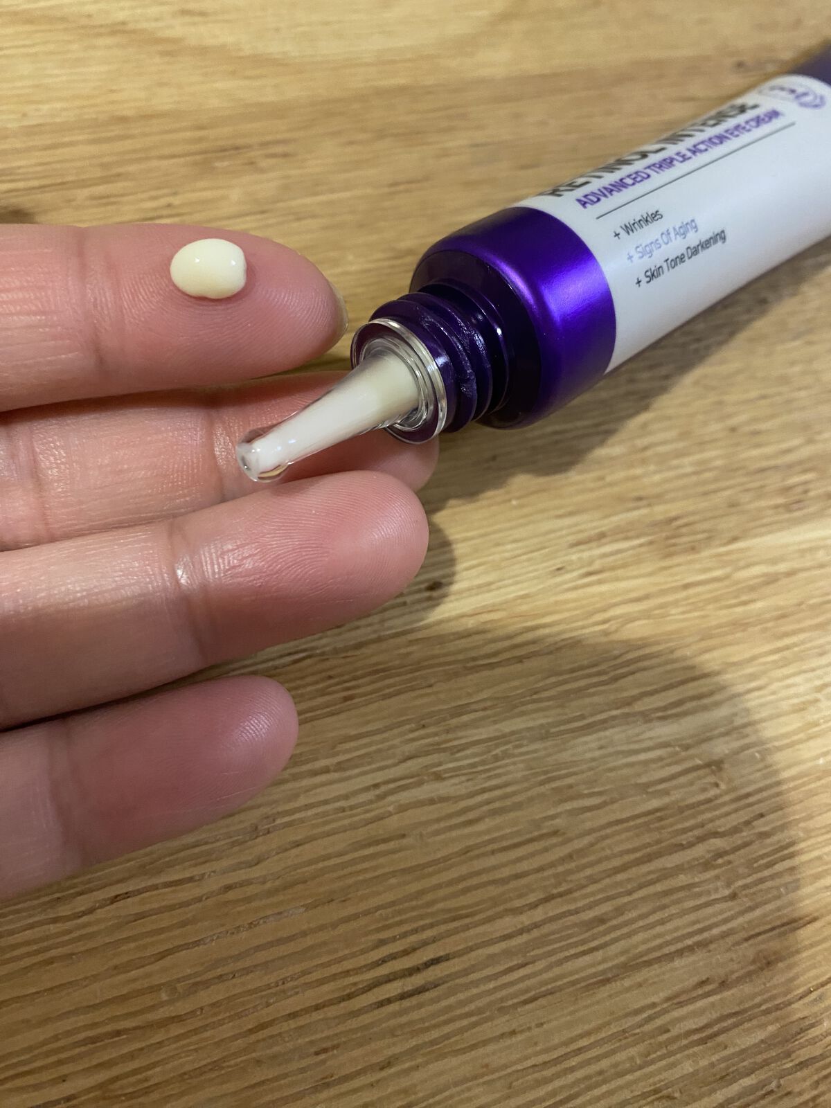 レチノールインテンシブ アドバンスドトリプルアクションアイクリーム/SOME BY MI/アイケア・アイクリームを使ったクチコミ（3枚目）