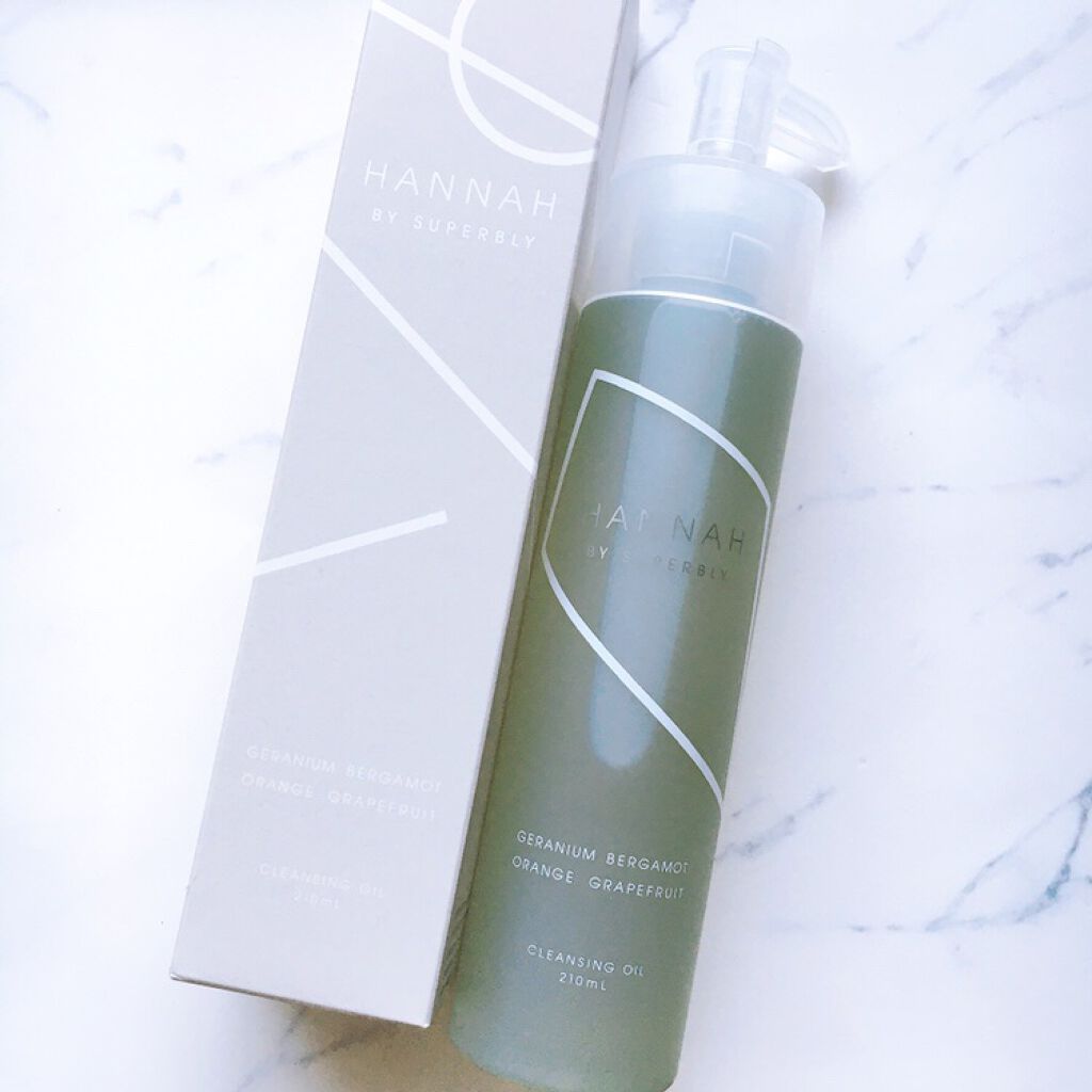 モイスチャークレンジングオイル/HANNAH BY SUPERBLY/オイルクレンジングを使ったクチコミ(1枚目)