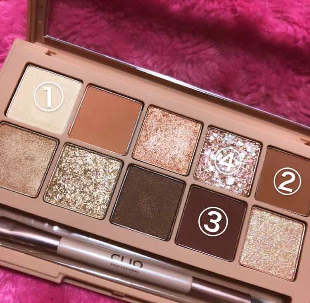 プロ アイ パレット/CLIO/アイシャドウパレットを使ったクチコミ(2枚目)