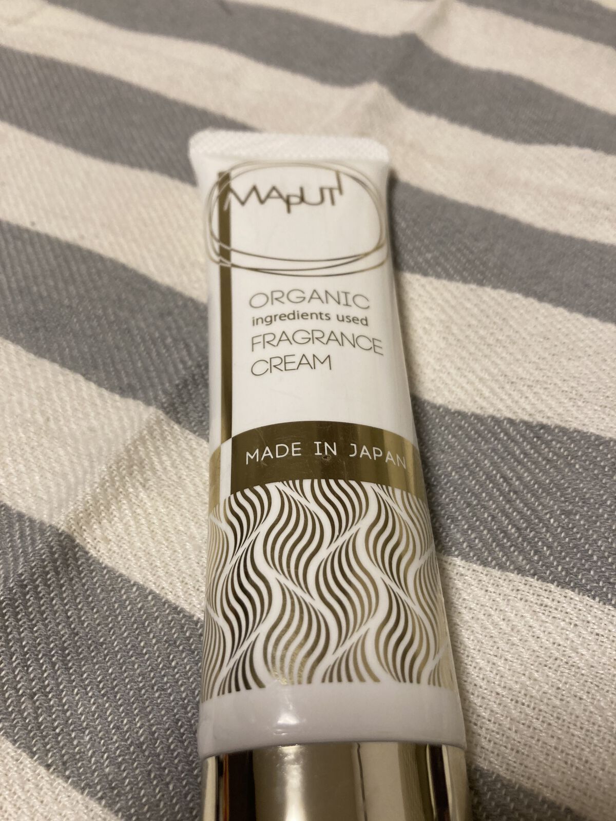 オーガニックフレグランスバストクリーム/MAPUTI/バストケア・ヒップケアを使ったクチコミ（1枚目）