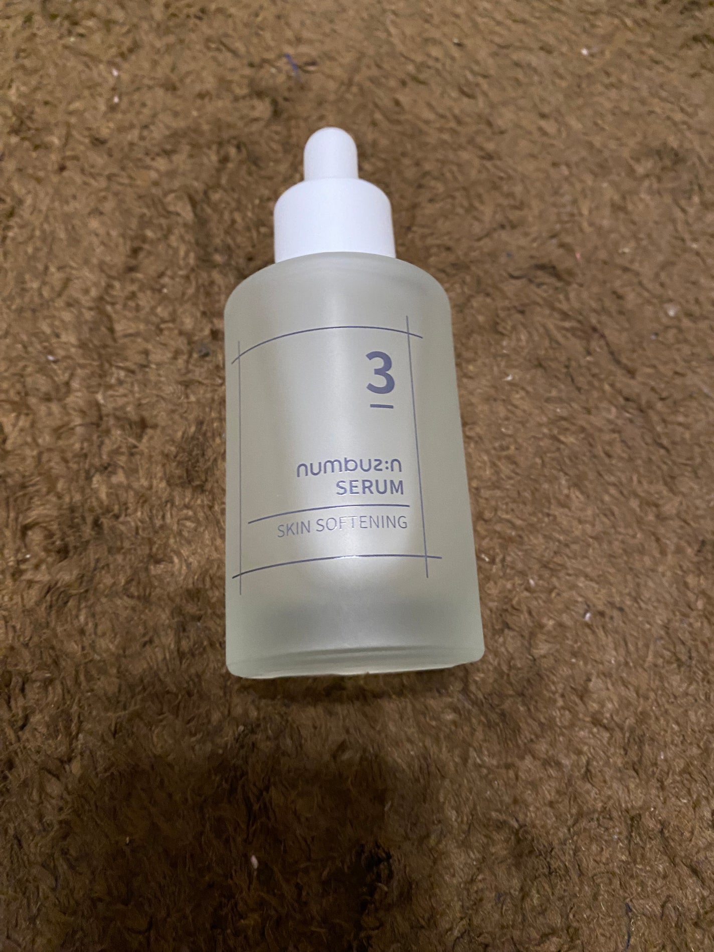 3番 すべすべキメケアセラム/numbuzin/美容液を使ったクチコミ(3枚目)