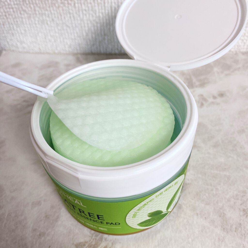 ティーツリーカーミングエッセンスパッド/MEDIHEAL/トナーパッドを使ったクチコミ（2枚目）