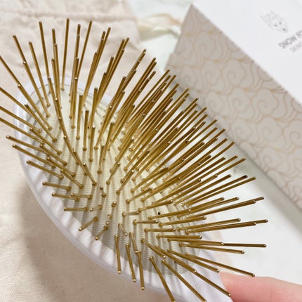 プレミアム FOXカッサ ヘアブラシ/SNOW FOX SKINCARE/ヘアブラシを使ったクチコミ(2枚目)