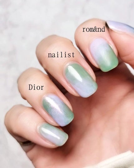 ムードペブルネイル/rom&nd/マニキュアを使ったクチコミ(3枚目)