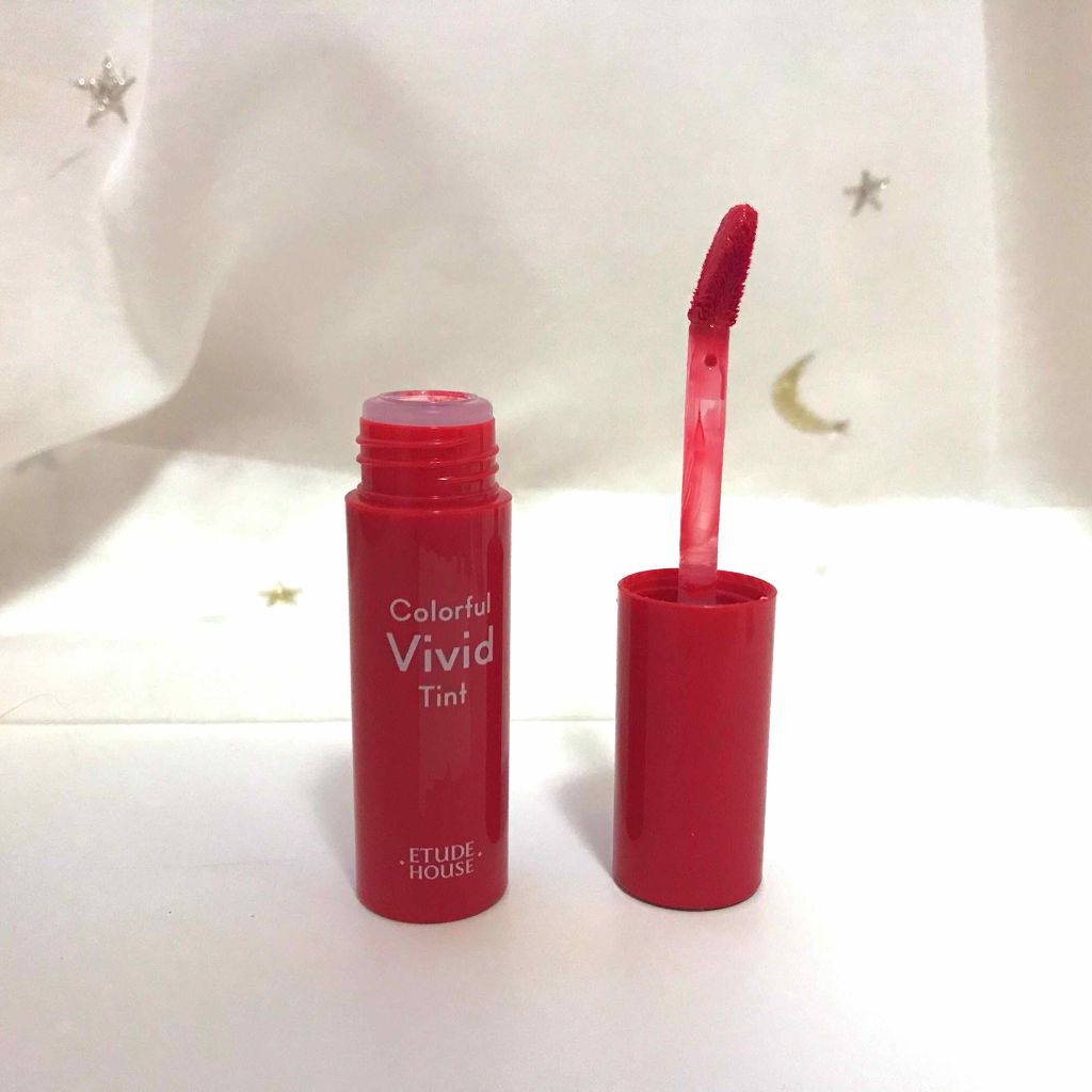 カラフルビビッドティント/ETUDE/口紅を使ったクチコミ(2枚目)