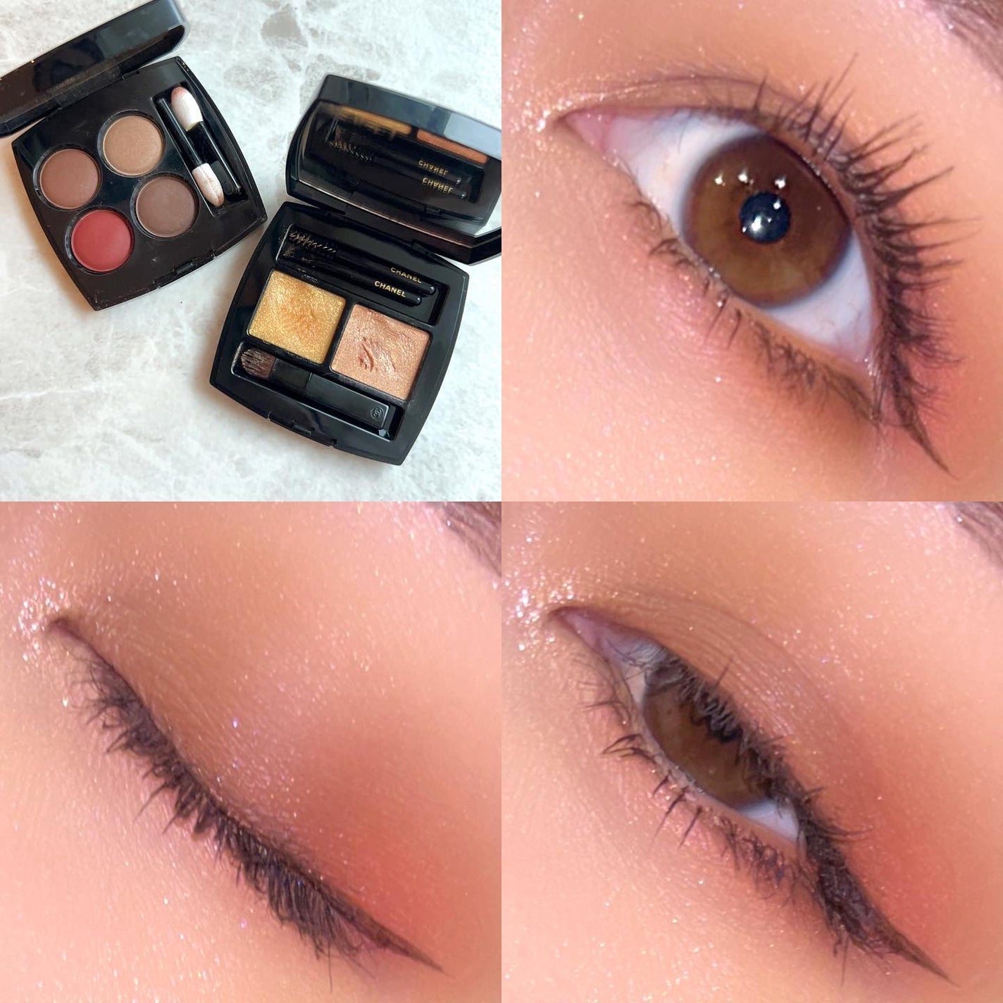 レ キャトル オンブル/CHANEL/アイシャドウパレットを使ったクチコミ(4枚目)