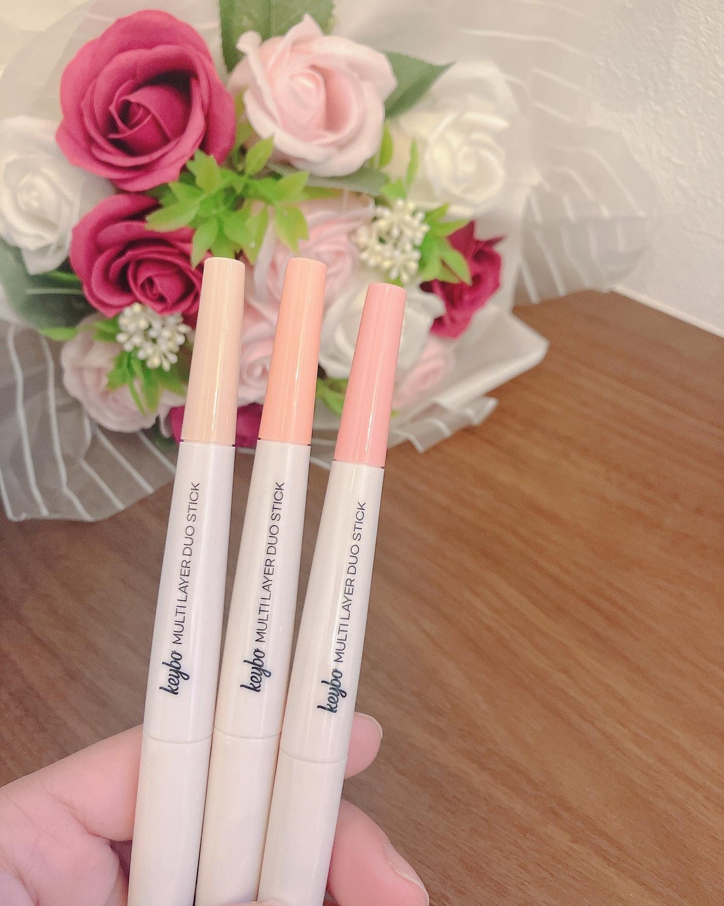 マルチレイヤーデュオスティック/keybo/リップライナーを使ったクチコミ(2枚目)