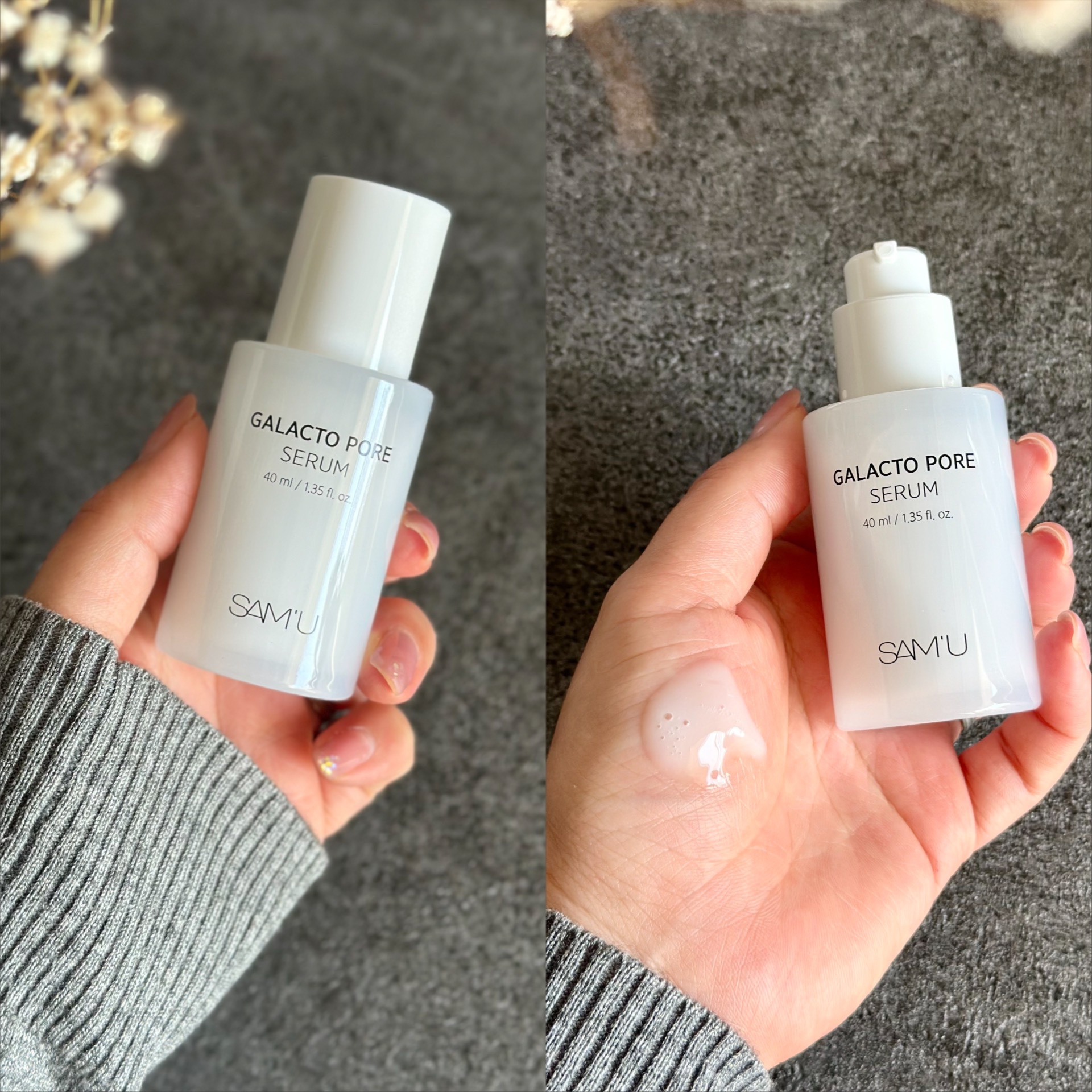 サミュ ガラクトポア セラム/SAM'U/美容液を使ったクチコミ（3枚目）