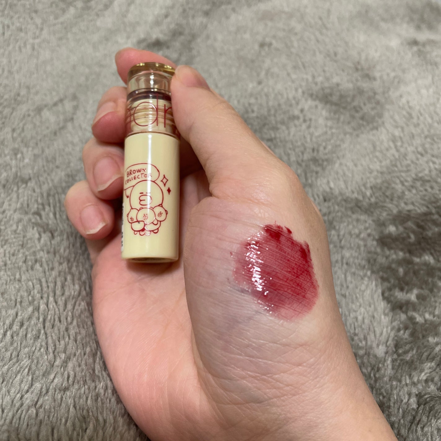 JUICY LASTING TINT MINI/rom&nd/口紅を使ったクチコミ(1枚目)