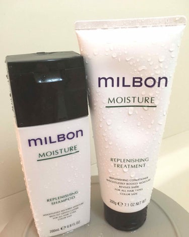 #milbon 
#シャンプー 
#トリートメント 

こちら、サロン専売品なのですが！
今日買ってきて早速使ってみると！
めーーーっっっちゃすごい！！！！
これ使ってお風呂から出たあと！！
アウトバス