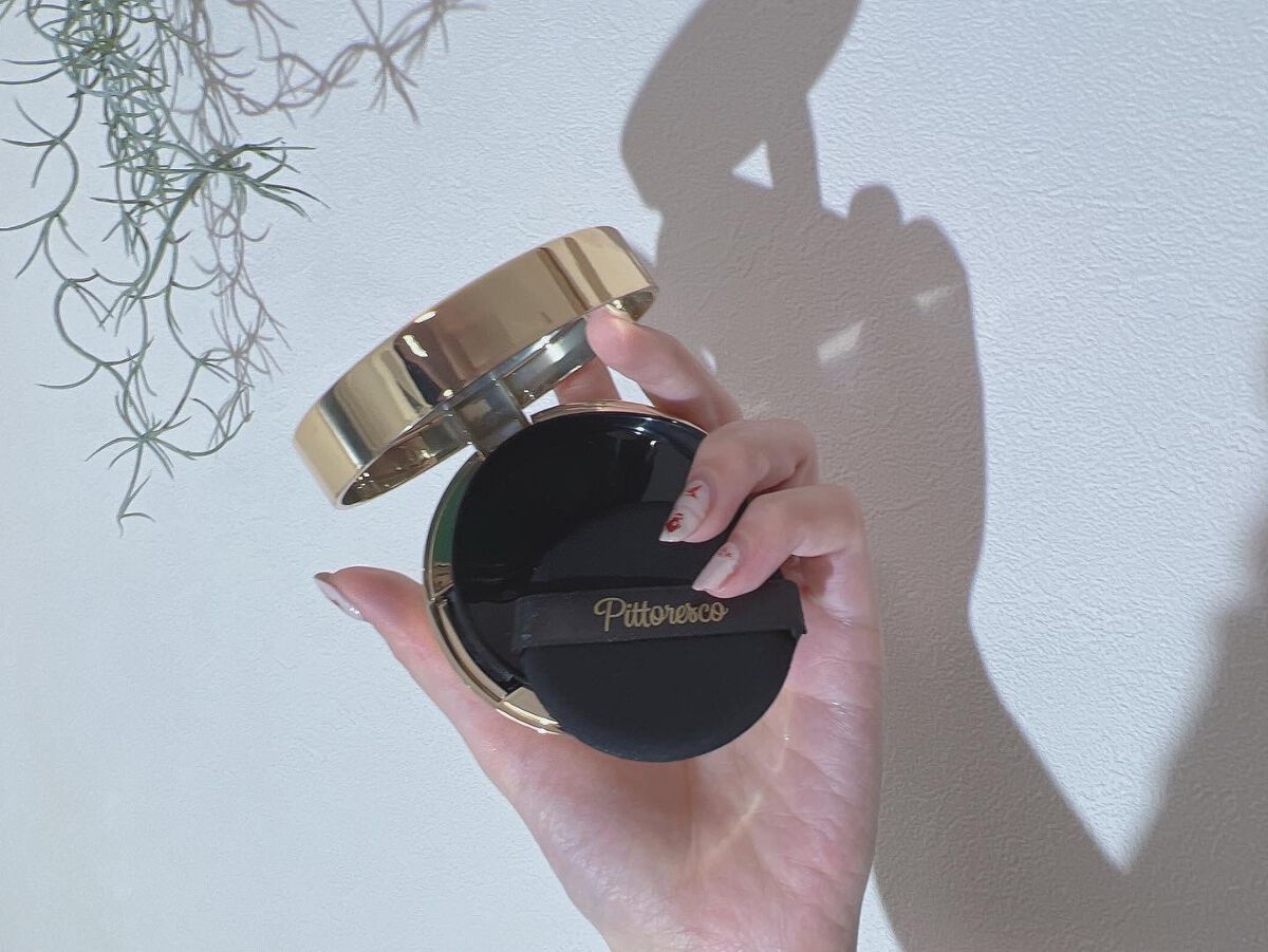 ミストBBクッション(リフィル込)/Pittoresco/クッションファンデーションを使ったクチコミ(3枚目)