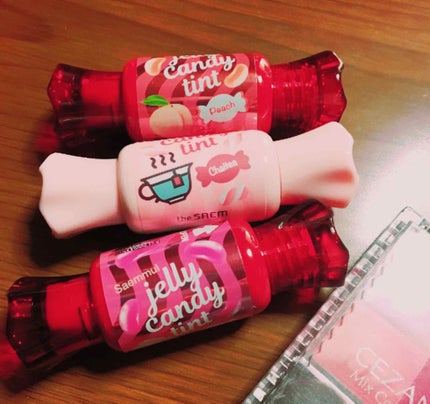 ムース キャンディー ティント/the SAEM/リップティントを使ったクチコミ(1枚目)