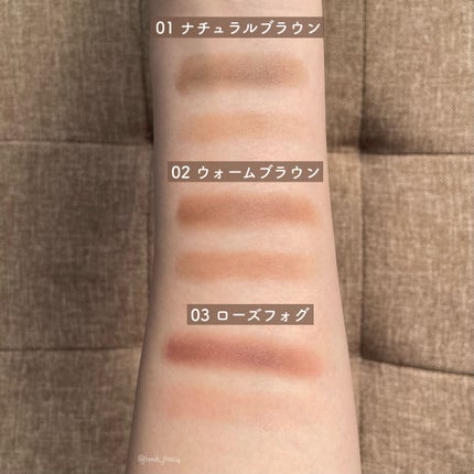 スタイリングデュアルアイブロウ/キャンメイク/アイブロウを使ったクチコミ(3枚目)