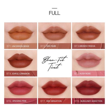 ブラー フィット ティント/MERZY/リップティントを使ったクチコミ(8枚目)