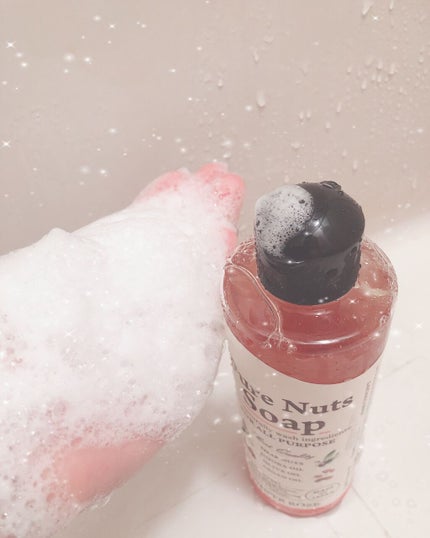 ピュアナッツソープ ホワイトローズの香り/ナチュラセラ/洗顔フォームを使ったクチコミ(3枚目)